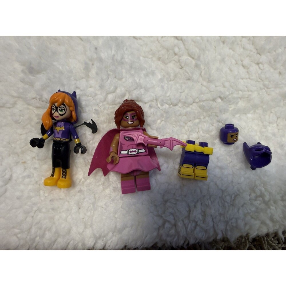 LEGO DC Super Heroes Minifigures--3 variations of Batgirl, LEGO Batman Movie